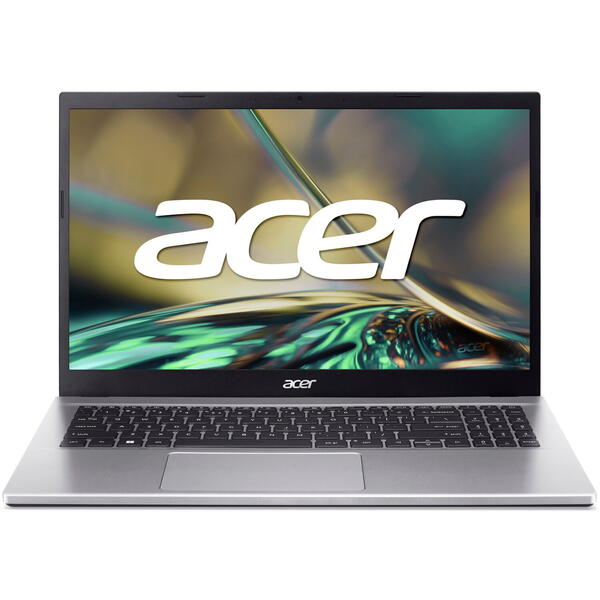 Laptop Acer Aspire 3 A315-59, 15.6 inch FHD IPS, Intel Core i7-1255U, 16GB DDR4, 1TB SSD, Intel Iris Xe, Pure Silver
