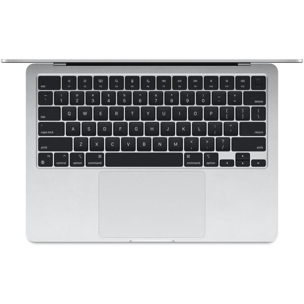 Laptop MacBook Air 13 with Liquid Retina (2022), Apple M2 Octa Core, 13.6 inch, 8GB RAM, 256GB SSD, Apple M2 8 Core Graphics, US KB, macOS Monterey, Silver
