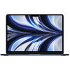 Laptop MacBook Air 13 with Liquid Retina (2022), Apple M2 Octa Core, 13.6 inch, 8GB RAM, 256GB SSD, Apple M2 8 Core Graphics, US KB, macOS Monterey, Midnight