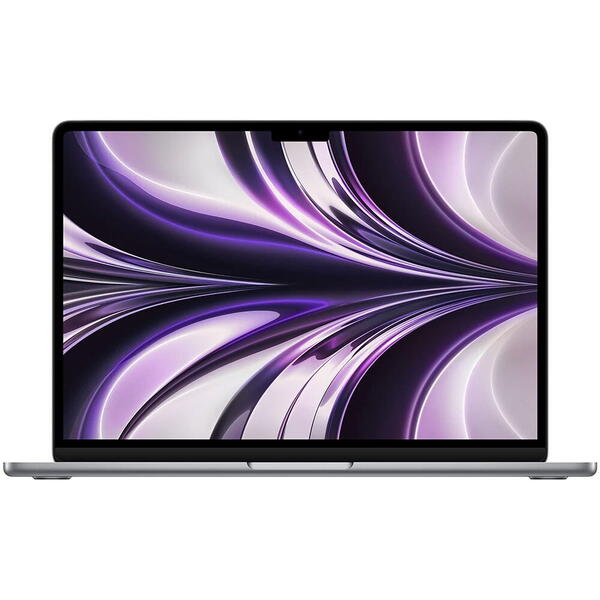 Laptop MacBook Air 13 with Liquid Retina, 13.6 inch, Apple M2 chip (8-core CPU), 24GB, 512GB SSD, Apple M2 10-core GPU, macOS Monterey, Space Grey, INT keyboard, 2022