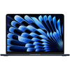 Laptop MacBook Air 13 with Liquid Retina (2024), 13.6 inch Apple M3 8-core, 8GB RAM, 256GB SSD, Apple M3 8-core Graphics, US KB, macOS, Midnight