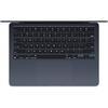 Laptop MacBook Air 13 with Liquid Retina (2024), 13.6 inch Apple M3 8-core, 8GB RAM, 256GB SSD, Apple M3 8-core Graphics, US KB, macOS, Midnight