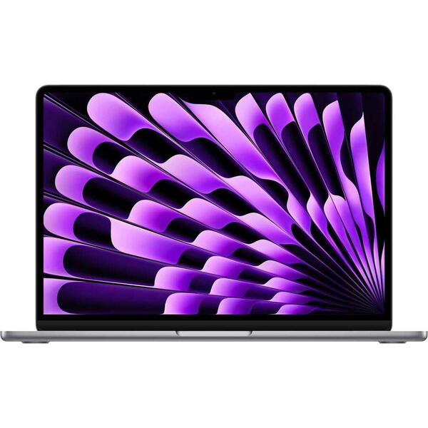 Laptop MacBook Air 13 with Liquid Retina, 13.6 inch Apple M3 chip (8-core CPU), 24GB, 512GB SSD, Apple M3 10-core GPU, macOS, Space Grey, INT keyboard, 2024