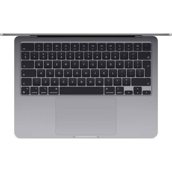 Laptop MacBook Air 13 with Liquid Retina, 13.6 inch Apple M3 chip (8-core CPU), 24GB, 512GB SSD, Apple M3 10-core GPU, macOS, Space Grey, INT keyboard, 2024