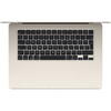 Laptop MacBook Air 13 with Liquid Retina, 13.6 inch Apple M3 chip (8-core CPU), 24GB, 512GB SSD, Apple M3 10-core GPU, macOS, Starlight, INT keyboard, 2024