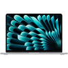 Laptop MacBook Air 13 with Liquid Retina (2024), 13.6 inch Apple M3 8-core, 8GB RAM, 256GB SSD, Apple M3 8-core Graphics, US KB, macOS, Silver