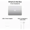 Laptop MacBook Air 13 with Liquid Retina (2024), 13.6 inch Apple M3 8-core, 8GB RAM, 256GB SSD, Apple M3 8-core Graphics, US KB, macOS, Silver