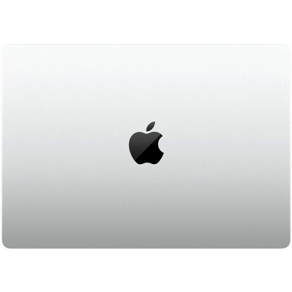 Laptop MacBook Pro 14 Liquid Retina XDR, 14.2 inch Apple M3 Max chip (11-core CPU), 18GB, 512GB SSD, Apple M3 Max 14-core GPU, macOS, Silver, US keyboard, 2023