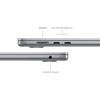 Laptop MacBook Air 15 with Liquid Retina, 15.3 inch Apple M3 chip (8-core CPU), 8GB, 512GB SSD, Apple M3 10-core GPU, macOS, Space Grey, 8US keyboard, 2024