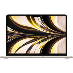 MacBook Air 13 with Liquid Retina, 13.6 inch, Apple M3 Octa Core, 13.6 inch, 8GB RAM, 256GB SSD, Apple M3 8 Core Graphics, US KB, macOS Monterey, Starlight, 2022