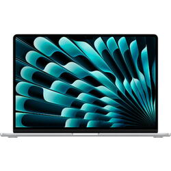MacBook Air 15 with Liquid Retina, 15.3 inch Apple M3 chip (8-core CPU), 16GB, 512GB SSD, Apple M3 10-core GPU, macOS, Silver, INT keyboard, 2024