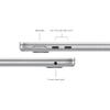 Laptop MacBook Air 13 with Liquid Retina (2024), 13.6 inch Apple M3 8-core, 16GB RAM, 512GB SSD, Apple M3 10-core Graphics, US KB, macOS, Silver