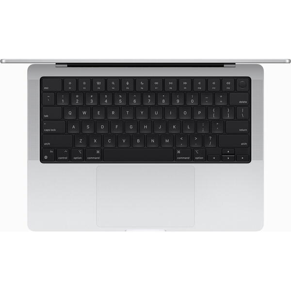 Laptop MacBook Pro 16 Liquid Retina XDR, 16.2 inch, Apple M3 Pro chip (12-core CPU), 18GB, 1TB SSD, Apple M3 Pro 18-core GPU, macOS, Silver, INT keyboard, 2023