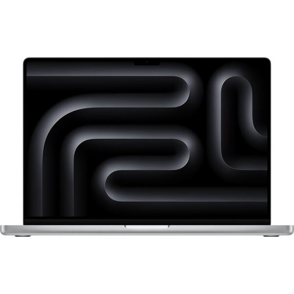 Laptop MacBook Pro 16 Liquid Retina XDR, 16.2 inch, Apple M3 Max chip (12-core CPU), 16GB RAM, 1TB SSD, Apple M2 Pro 19-core GPU, macOS Sonoma, Silver, US keyboard, 2023