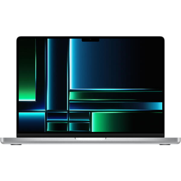 Laptop MacBook Pro 14 Liquid Retina XDR, 14.2 inch Apple M2 Pro chip (12-core CPU), 16GB, 1TB SSD, Apple M2 Pro 19-core GPU, macOS, Silver, US keyboard, 2023