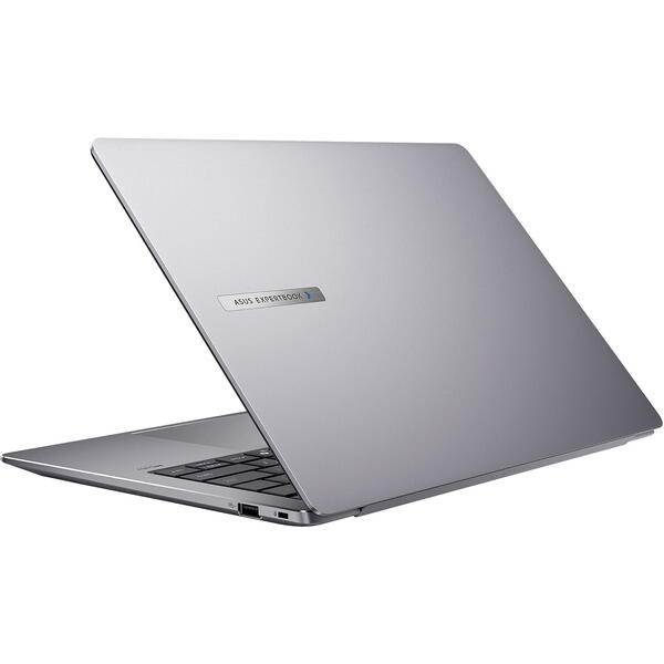 Laptop Asus ExpertBook P5 P5405CSA, 14 inch WQXGA 144Hz, Intel Core Ultra 7 258V, 32GB LPDDR5X, 512GB SSD, Intel Arc 140V, Misty Grey