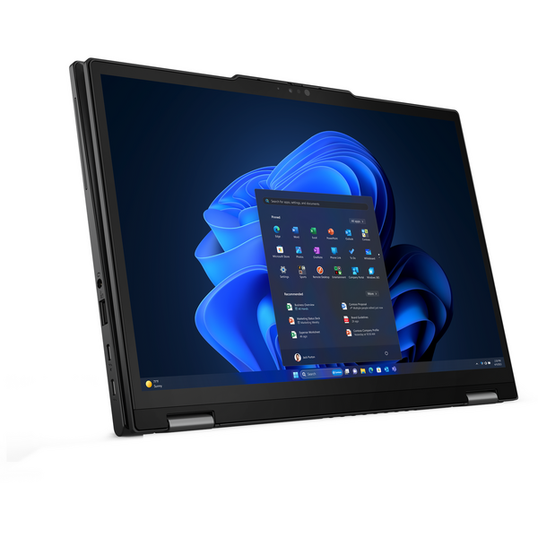 Laptop Lenovo ThinkPad X13 2-in-1 Gen 5, 13.3 inch WUXGA IPS Touch, Intel Core Ultra 7 155U, 32GB LPDDR5X, 1TB SSD, Intel Graphics, Win 11 Pro, Black