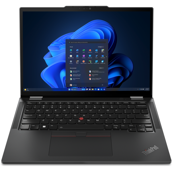 Laptop Lenovo ThinkPad X13 2-in-1 Gen 5, 13.3 inch WUXGA IPS Touch, Intel Core Ultra 7 155U, 32GB LPDDR5X, 1TB SSD, Intel Graphics, Win 11 Pro, Black