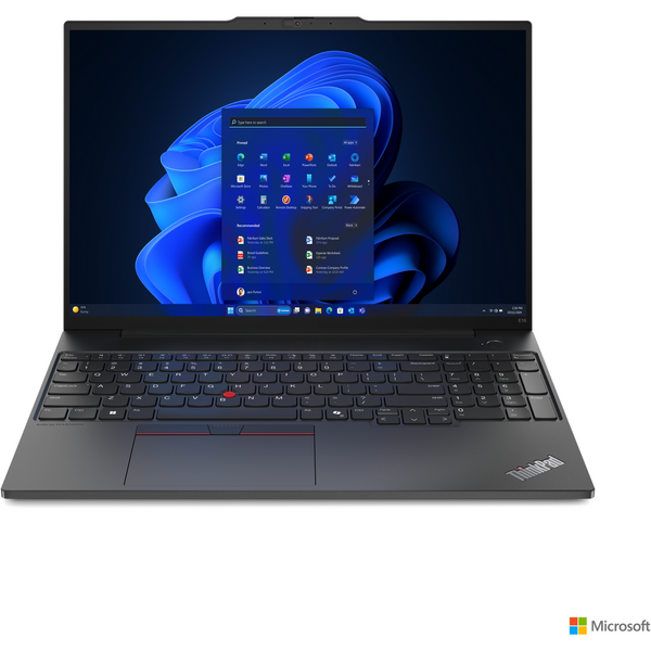 Laptop Lenovo ThinkPad L16 Gen 2, 16 inch WUXGA IPS, Intel Core Ultra 7 155U, 16GB DDR5, 1TB SSD, Intel Graphics, Win 11 Pro, Graphite Black