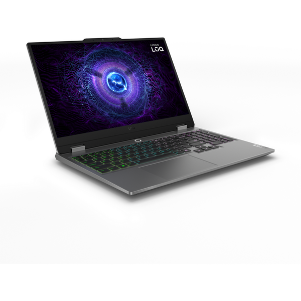 Laptop Gaming Lenovo LOQ 15IAX9, 15.6 inch FHD IPS 144Hz, Intel Core i5-12450HX, 16GB DDR5, 512GB SSD, GeForce RTX 4060 8GB, Luna Grey