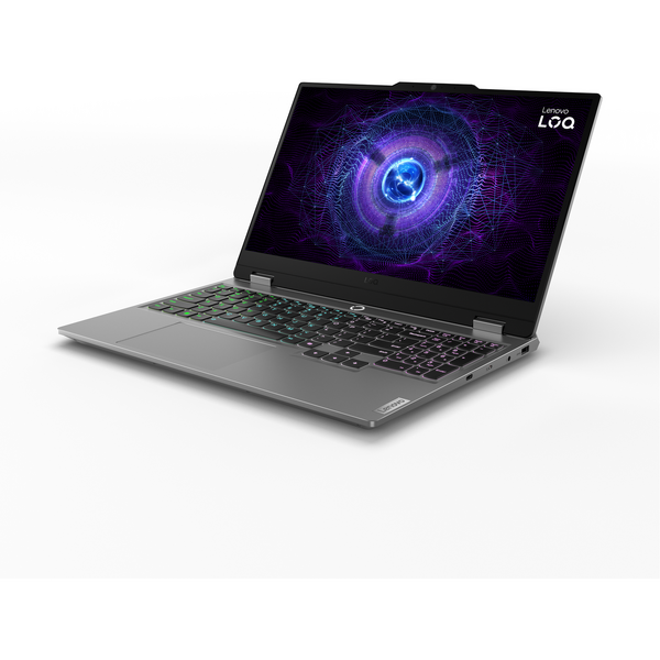 Laptop Gaming Lenovo LOQ 15IAX9, 15.6 inch FHD IPS 144Hz, Intel Core i5-12450HX, 16GB DDR5, 512GB SSD, GeForce RTX 4060 8GB, Luna Grey
