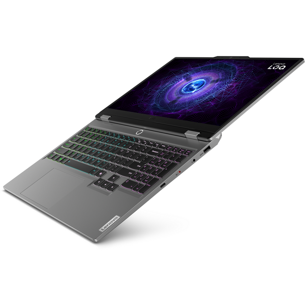 Laptop Gaming Lenovo LOQ 15IAX9, 15.6 inch FHD IPS 144Hz, Intel Core i5-12450HX, 16GB DDR5, 512GB SSD, GeForce RTX 4060 8GB, Luna Grey