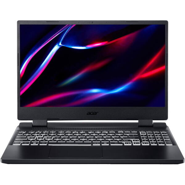 Laptop Gaming Acer Nitro 5 AN515-58, 15.6 inch FHD IPS 144Hz, Intel Core i7-12650H, 16GB DDR5, 1TB SSD, GeForce RTX 4050 6GB, Black