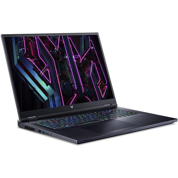 Laptop Gaming Acer Predator Helios Neo 18 PHN18-71, 18 inch WUXGA IPS 165Hz, Intel Core i7 14650HX, 16GB DDR5, 512GB SSD, GeForce RTX 4060 8GB, Abyssal Black