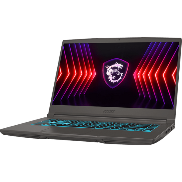 Laptop MSI Thin 15 B12UCX, 15.6 inch FHD 144Hz, Intel Core i7-12650H, 16GB DDR4, 512GB SSD, GeForce RTX 2050 4GB, Cosmos Gray