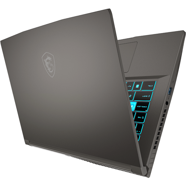 Laptop MSI Thin 15 B12UCX, 15.6 inch FHD 144Hz, Intel Core i7-12650H, 16GB DDR4, 512GB SSD, GeForce RTX 2050 4GB, Cosmos Gray