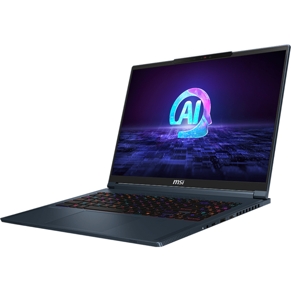 Laptop MSI Stealth 16 AI Studio A1VGG, 16 inch QHD+ 240Hz, Intel Core Ultra 9 185H, 32GB DDR5, 2TB SSD, GeForce RTX 4070 8GB, Star Blue