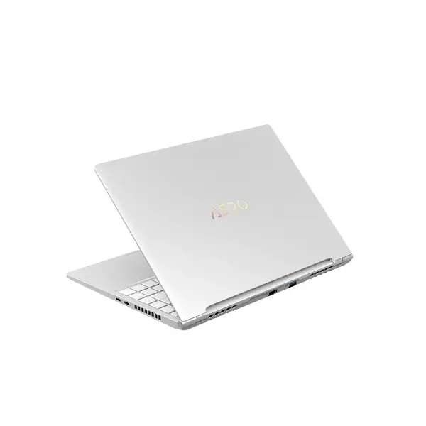 Laptop Gaming Gigabyte AERO 14 OLED BMF, 14 inch QHD+ 90Hz, Intel Core i7-13620H, 16GB DDR5, 512GB SSD, GeForce RTX 4050 6GB, Win 11 Home, Twilight Silver