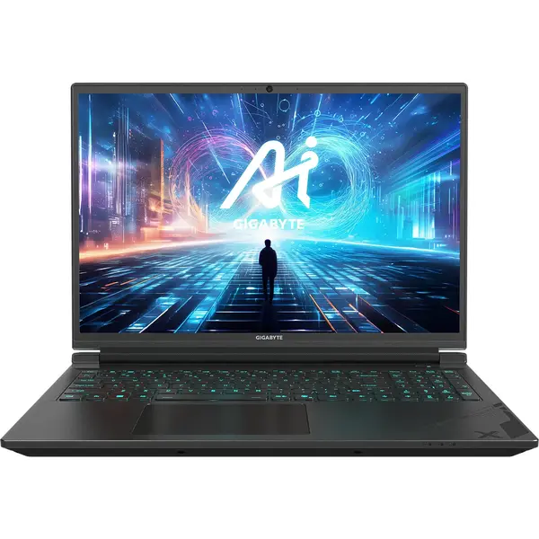 Laptop Gaming Gigabyte G6X 9MG, 16 inch FHD+ 165Hz, Intel Core i7-13650HX, 16GB DDR5, 1TB SSD, GeForce RTX 4050 6GB, Gunmetal Gray