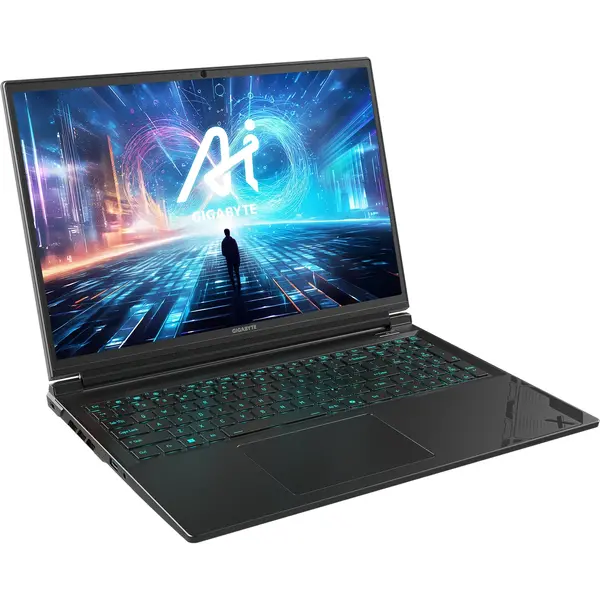 Laptop Gaming Gigabyte G6X 9MG, 16 inch FHD+ 165Hz, Intel Core i7-13650HX, 16GB DDR5, 1TB SSD, GeForce RTX 4050 6GB, Gunmetal Gray