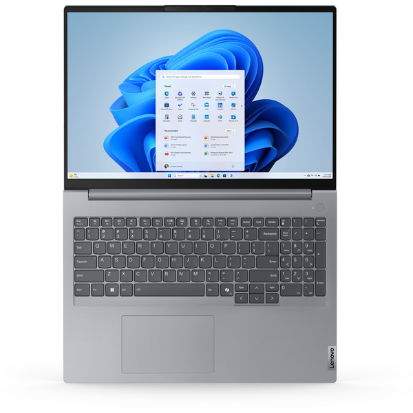 Laptop Lenovo ThinkBook 16 G7 IML, 16 inch WUXGA IPS, Intel Core Ultra 7 155H, 32GB DDR5, 1TB SSD, Intel Arc, Arctic Grey