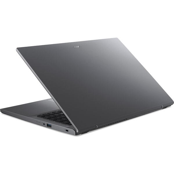 Laptop Acer Extensa 15 EX215-24, 15.6 inch FHD IPS, AMD Ryzen 5 7520U, 16GB LPDDR5, 512GB SSD, AMD Radeon 610M, Steel Grey