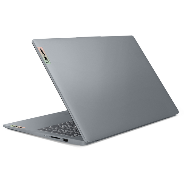 Laptop Lenovo IdeaPad Slim 3 15IAN8, 15.6 inch FHD, Intel Core i3-N305, 8GB LPDDR5, 512GB SSD, Intel UHD, Arctic Grey