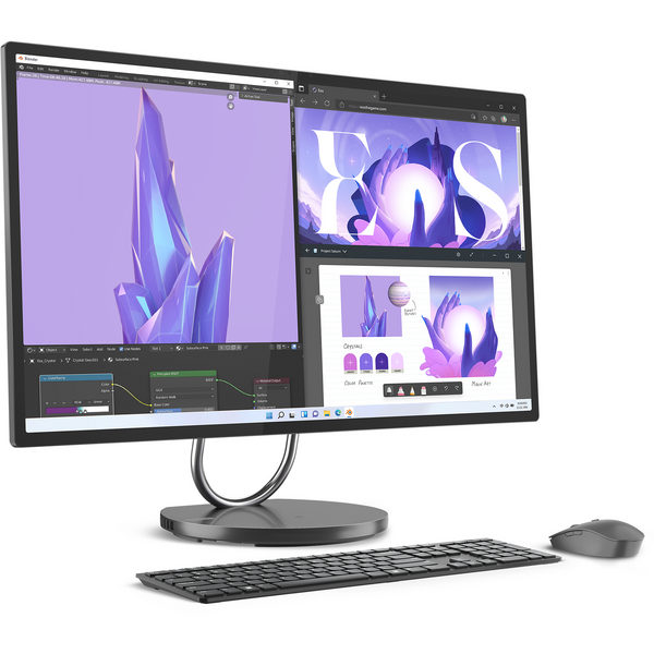 All in One PC Lenovo Yoga 9 32IRH8, 31.5 inch UHD IPS HDR, Intel Core i9-13900H 5.4GHz, 32GB RAM, 1TB SSD, GeForce RTX 4050 6GB, Camera Web, Windows 11 Home