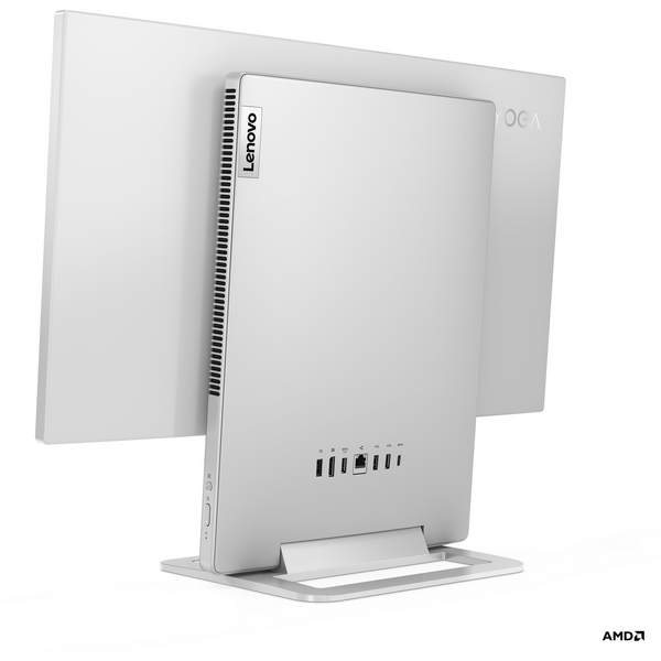 All in One PC Lenovo Yoga 7 27APH8, 27 inch QHD IPS, Procesor AMD Ryzen 7 8845HS 3.8GHz, 32GB RAM, 1TB SSD, GeForce RTX 4050 6GB, Camera Web