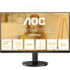 Monitor LED AOC U27B3AF 27 inch UHD IPS 4 ms 60 Hz Negru