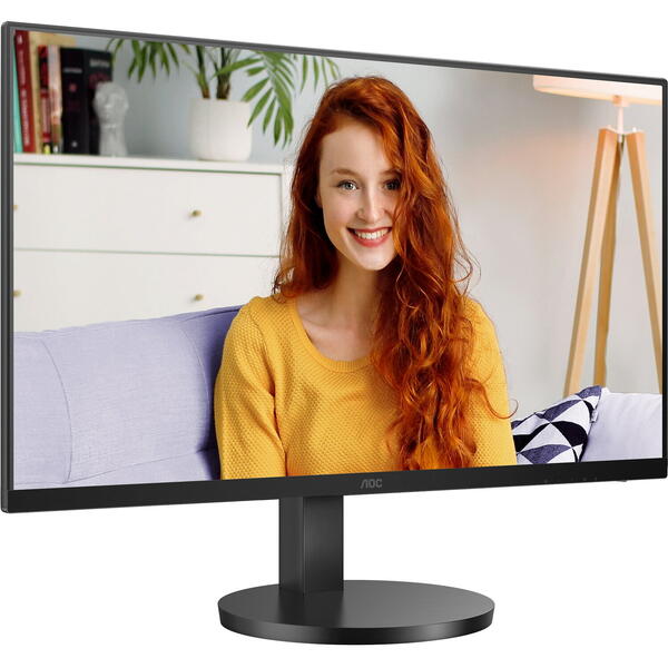 Monitor LED AOC U27B3AF 27 inch UHD IPS 4 ms 60 Hz Negru