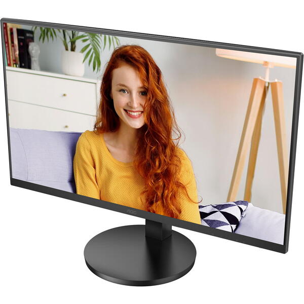 Monitor LED AOC U27B3AF 27 inch UHD IPS 4 ms 60 Hz Negru