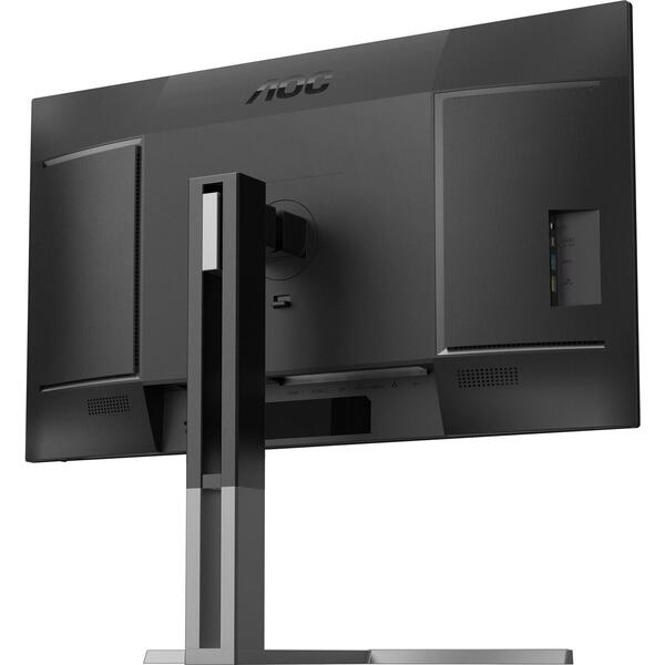 Monitor LED AOC U27U3CV 27 inch UHD IPS 4 ms 60 Hz USB-C HDR Negru