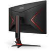 Monitor Gaming AOC C27G2Z3/BK 27 inch FHD VA 1 ms 280 Hz HDR Curbat Negru/Rosu
