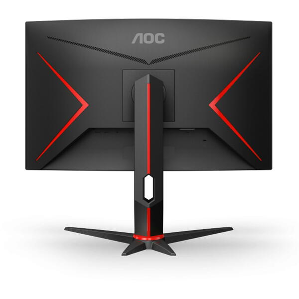 Monitor Gaming AOC C27G2Z3/BK 27 inch FHD VA 1 ms 280 Hz HDR Curbat Negru/Rosu