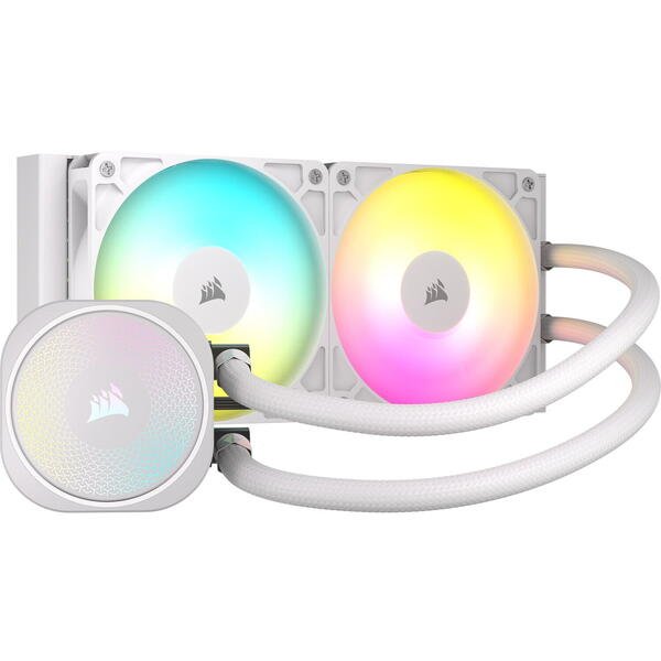 Cooler Corsair NAUTILUS 240 RS ARGB, 240mm, Alb