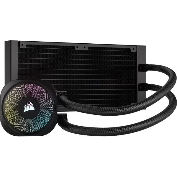 Cooler Corsair NAUTILUS 240 RS ARGB, LCD 240mm, Negru