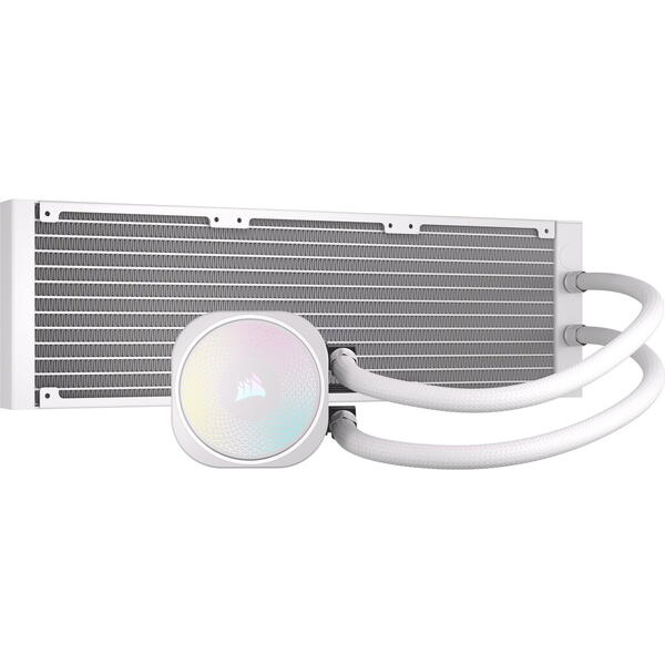 Cooler Corsair NAUTILUS 360 RS ARGB, LCD 360mm, Alb