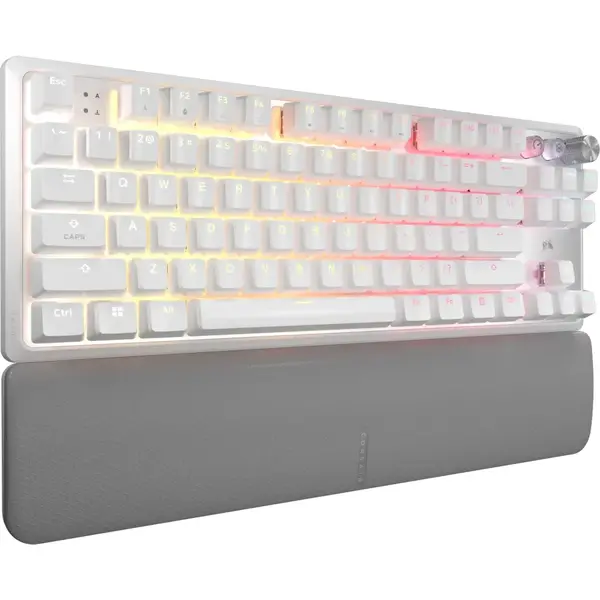 Tastatura gaming K70 PRO TKL, USB, RGB, switch CORSAIR MGX V2, Alb