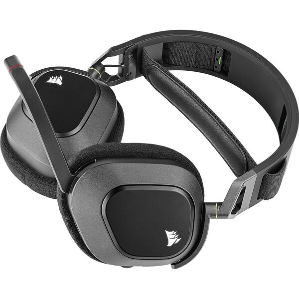 Casti gaming Corsair HS80 Max Wireless Steel Grey